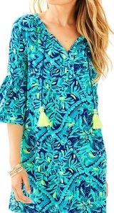 Lilly Pulitzer Del Lago Tunic dress indigo size M